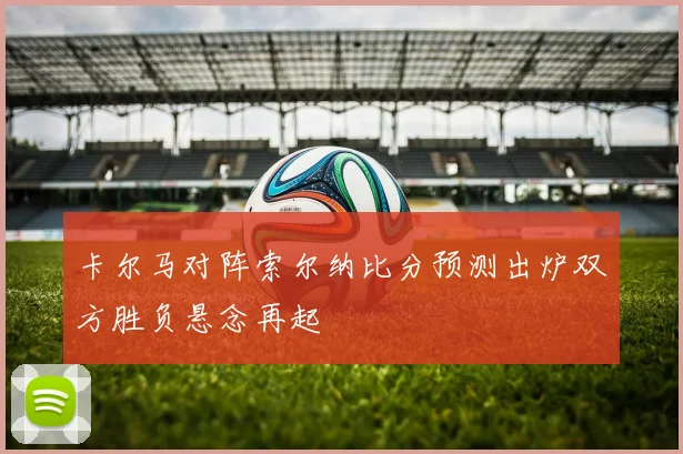 卡尔马对阵索尔纳比分预测出炉双方胜负悬念再起